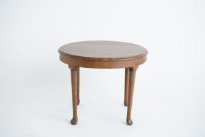 木製 ローテーブル(円形)アンティーク
