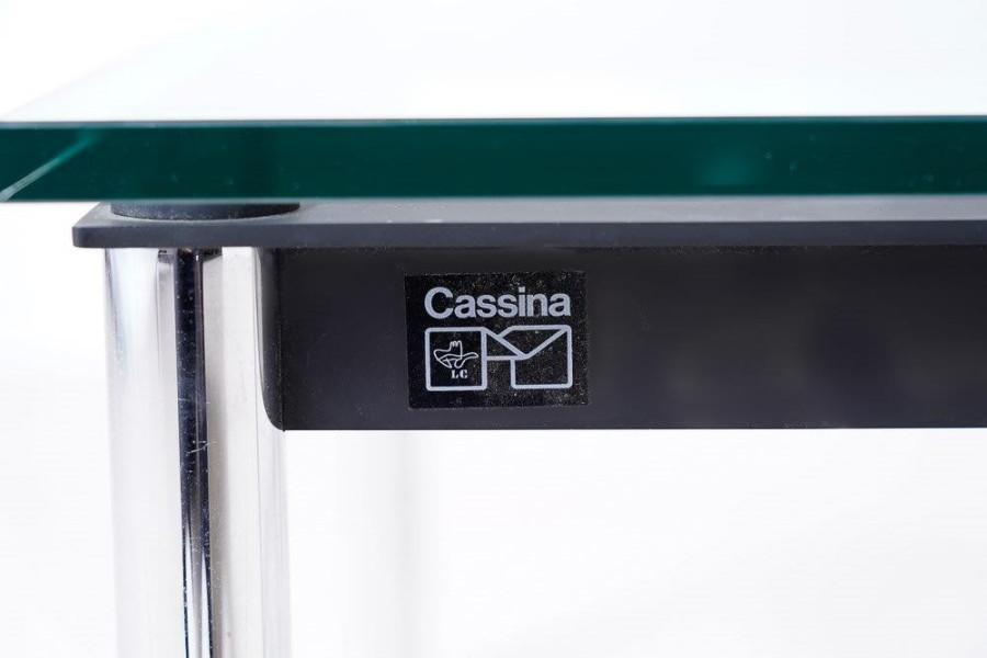 Cassina ガラスTOPローテーブル70×70  [italy Brand]〉