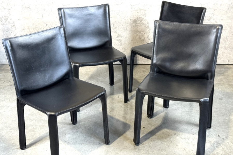 Cassina CABアームレスチェア４脚