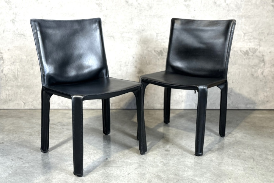 Cassina CABアームレスチェア２脚